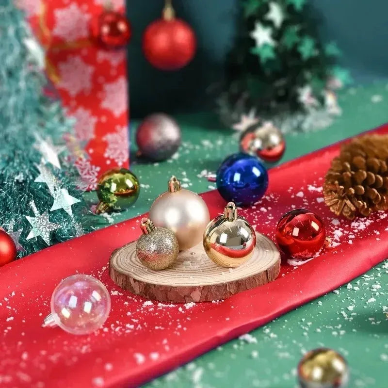 Christmas Tree Balls – 24PCS
