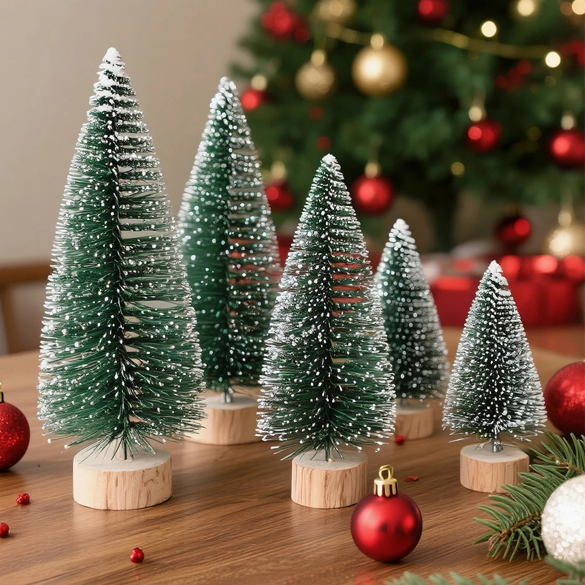 NordicGlow Mini Sisal Christmas Tree