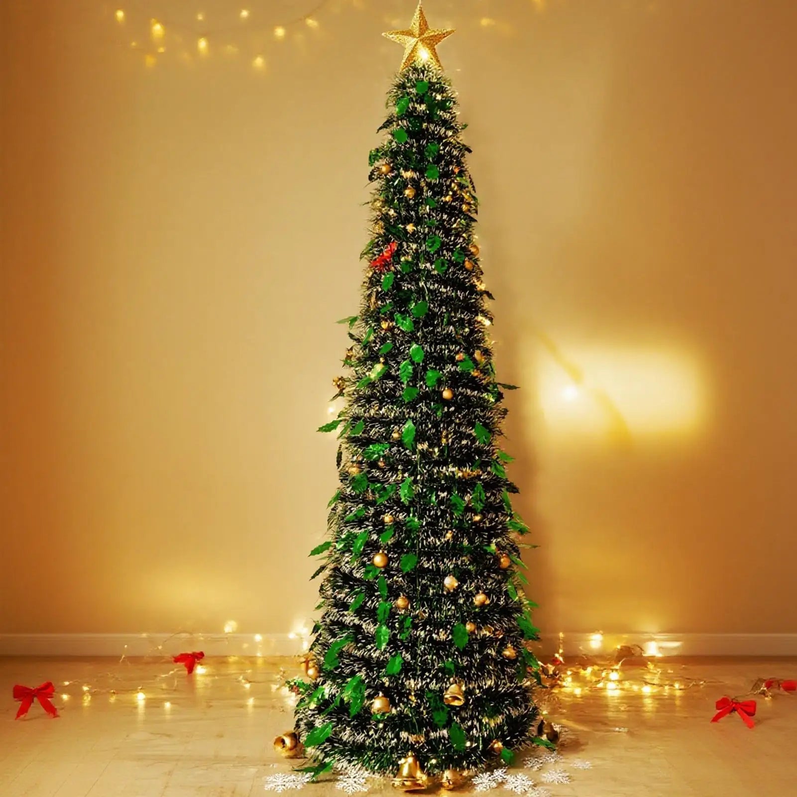 FoldaFest 5ft Faux Christmas Tree