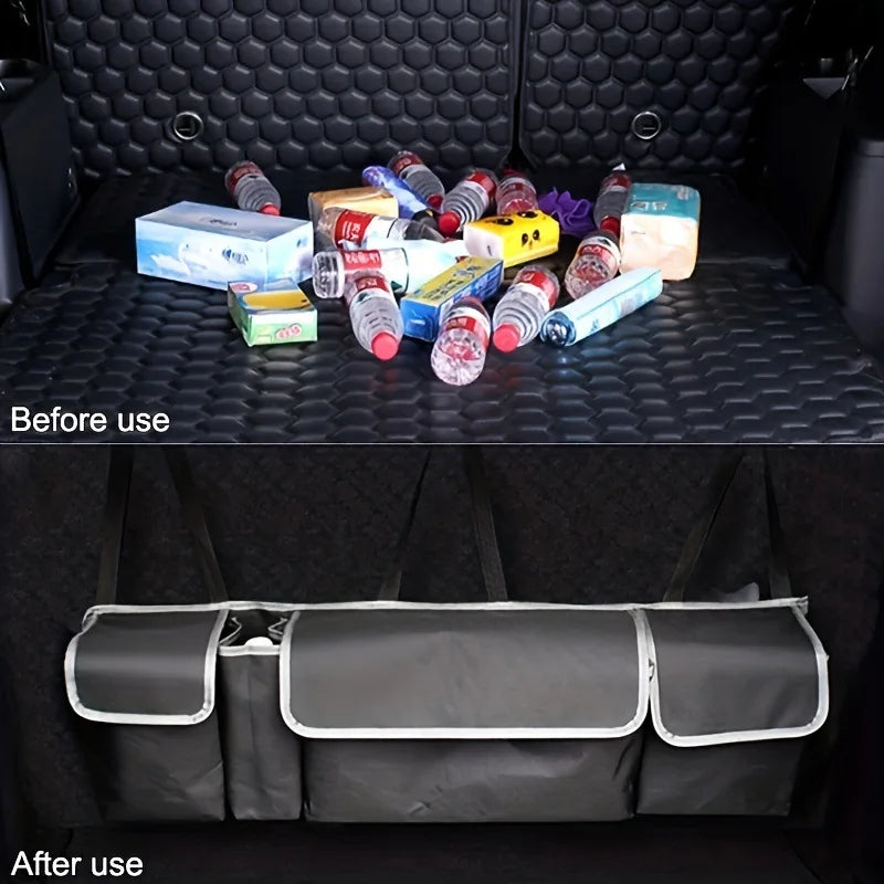 TrunkMate™ – Versatile Car Trunk & Seat Organizer
