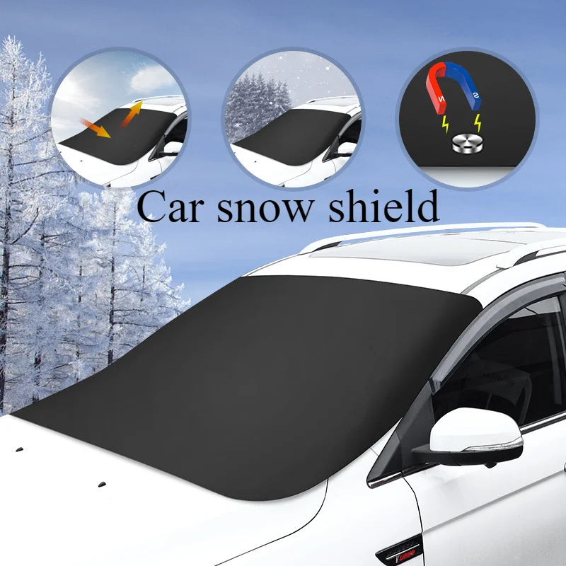 MagniShield™ – Magnetic Car Sun & Snow Cover