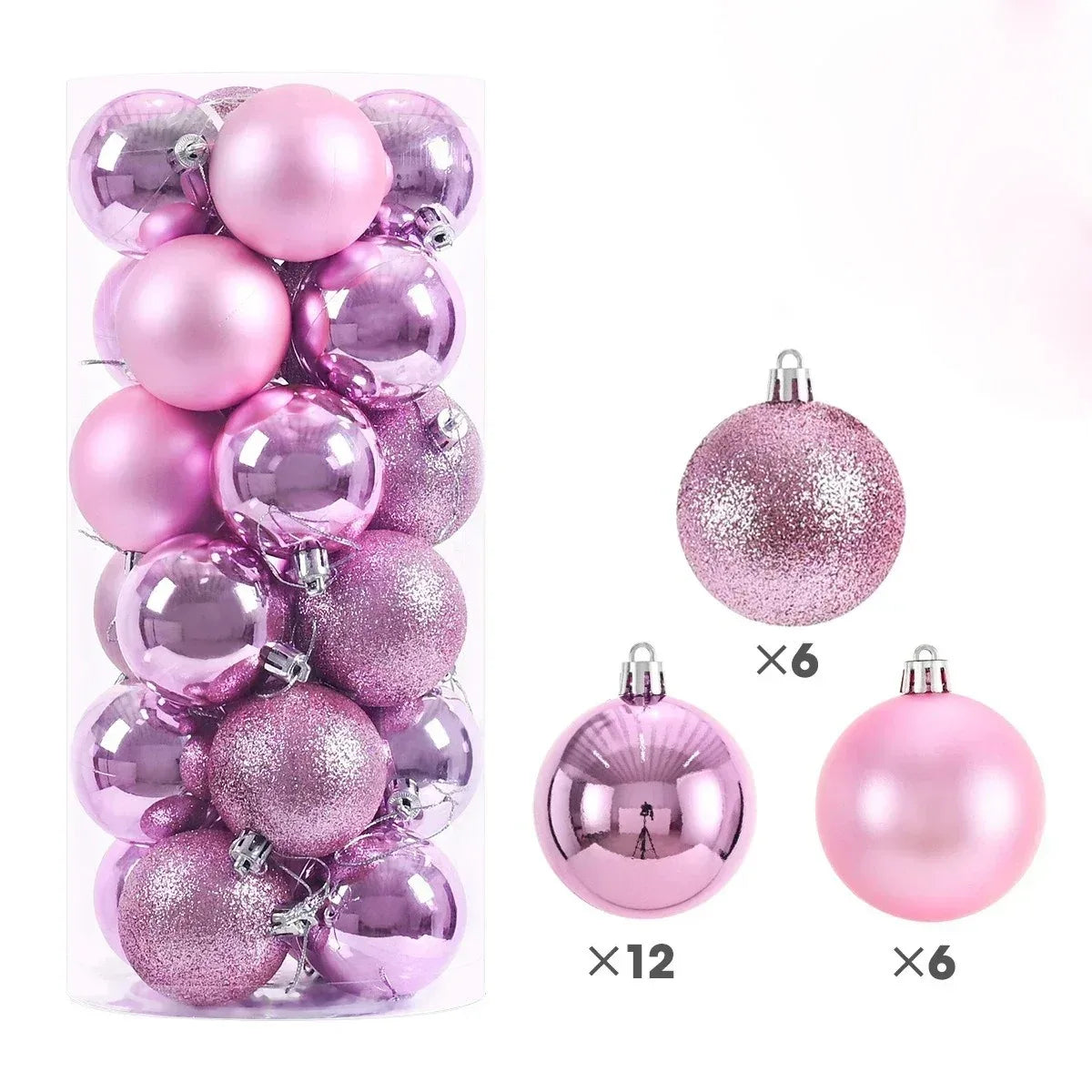 Christmas Tree Balls – 24PCS
