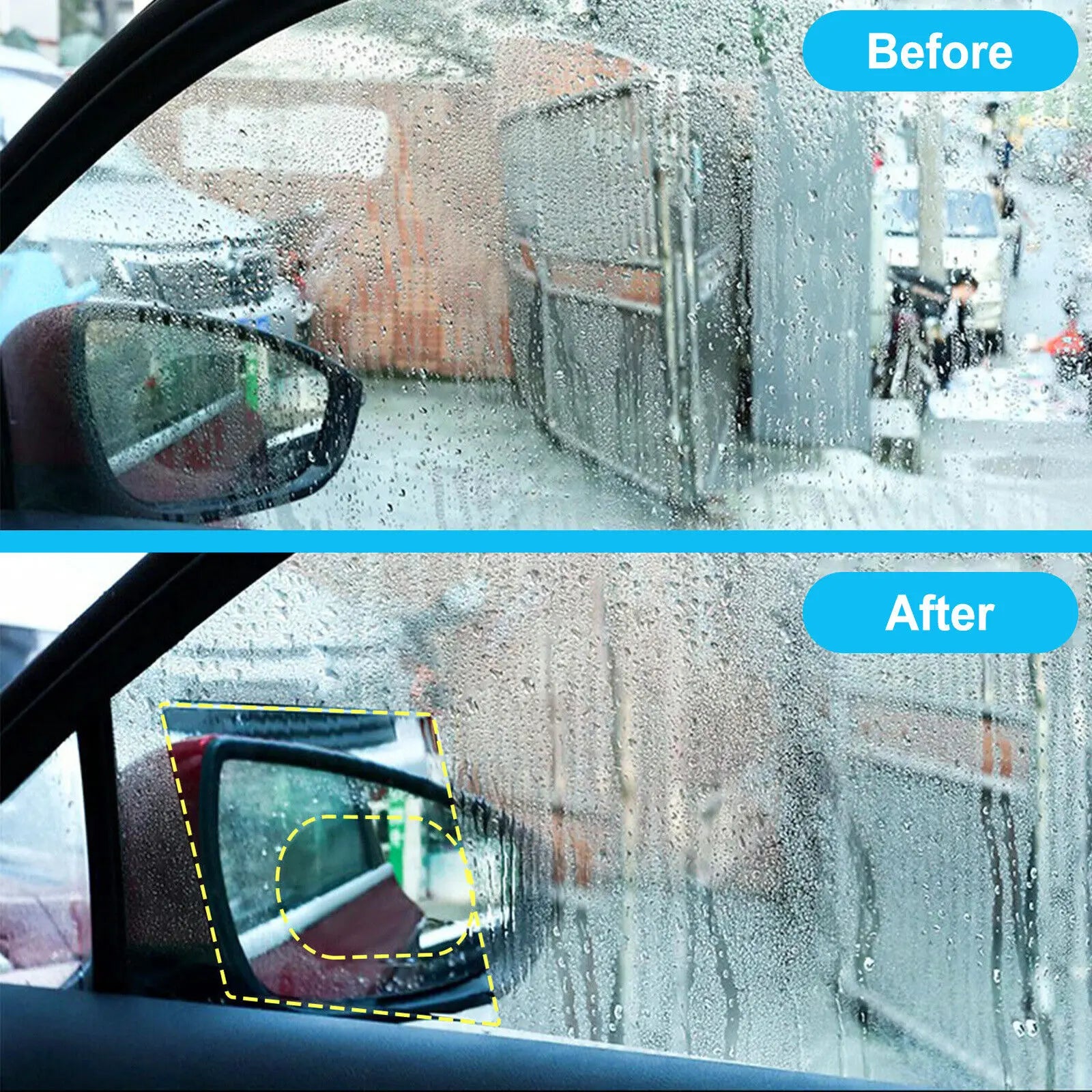 ClearView™ Mirror Film – Anti-Fog, Anti-Rain Nano Protection