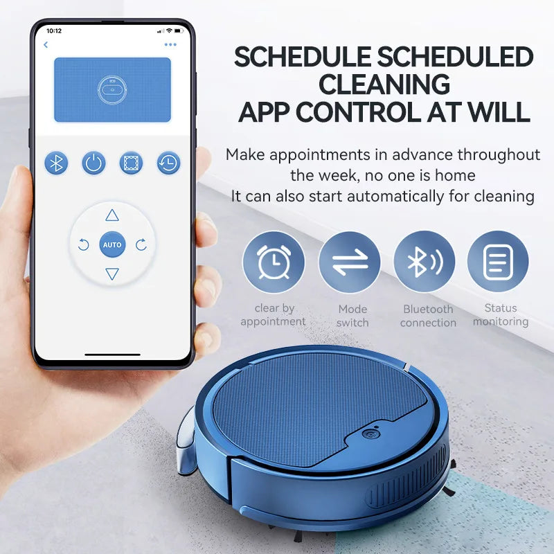 HomeVac Silence – Wireless Smart Vacuum Robot