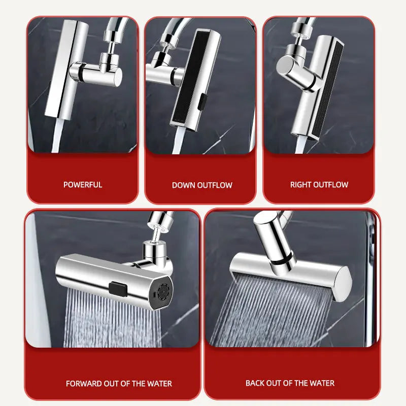 Kitchen Waterfall Faucet Booster™ – Stronger Flow, Cleaner Sink