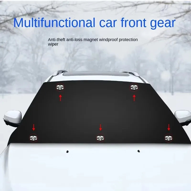 MagniShield™ – Magnetic Car Sun & Snow Cover