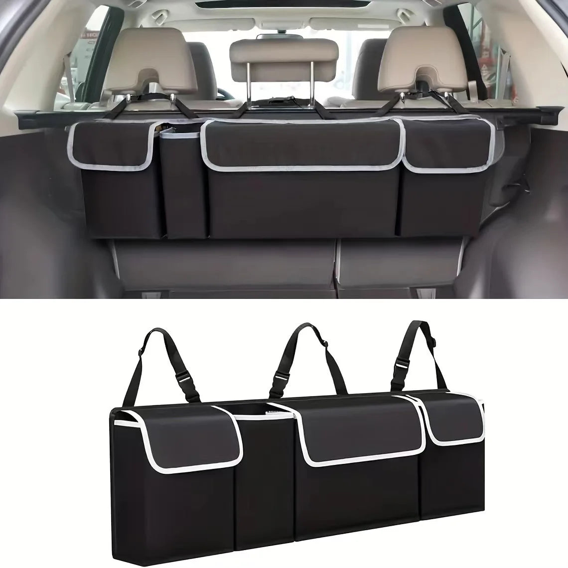 TrunkMate™ – Versatile Car Trunk & Seat Organizer