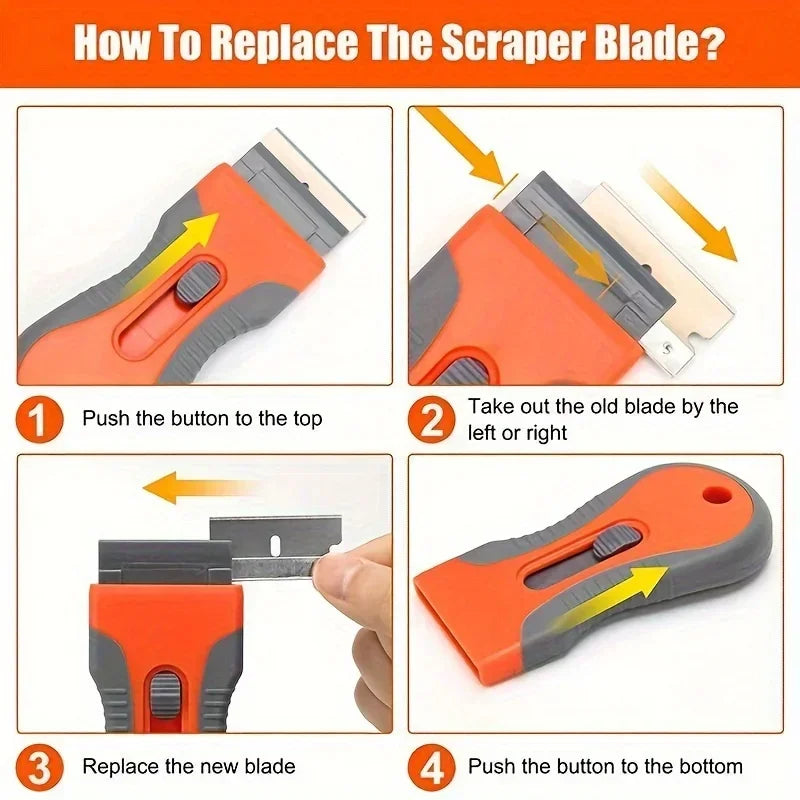CleanEdge™ Scraper Set – Easy Glue & Sticker Removal