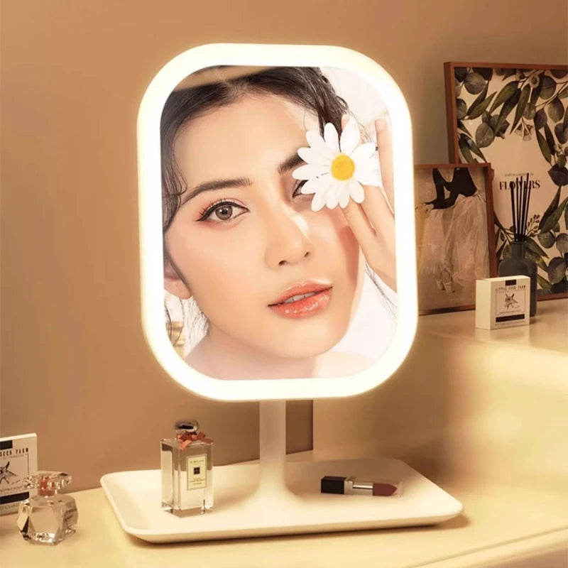 GlowVanity™ 3-Color LED Makeup Mirror