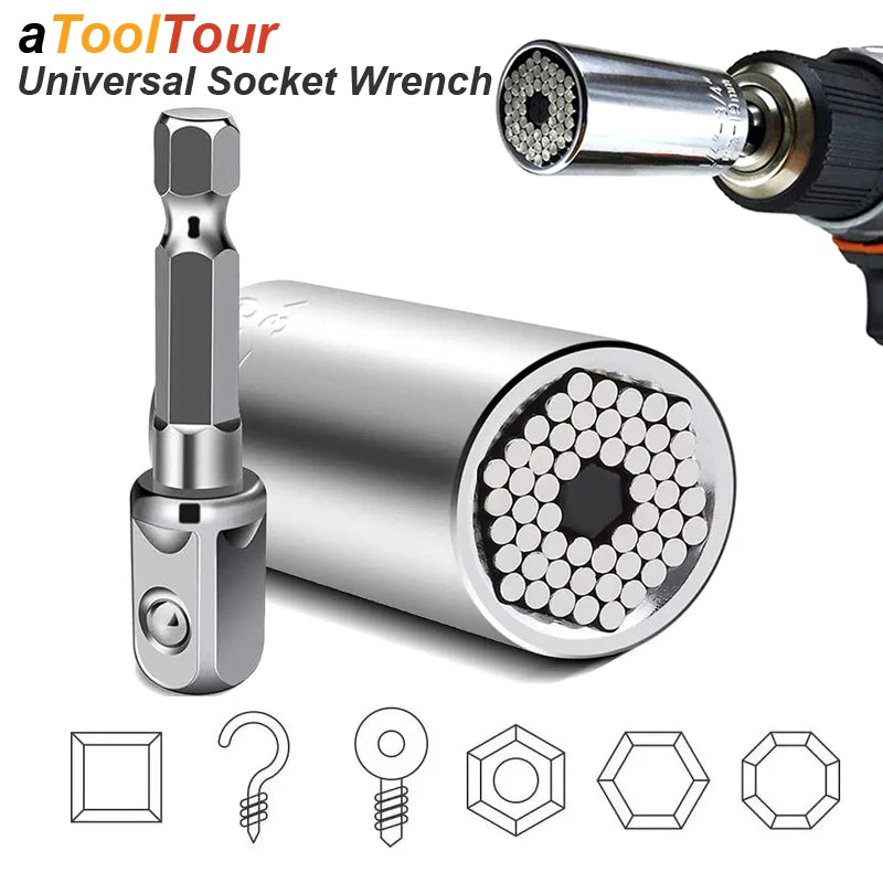 UniGrip™ Universal Socket Wrench Set